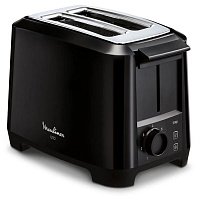 Тостер MOULINEX LT140811, 800 Вт, 2 тоста, 7 режимов, пластик, черный, 8010000210 фото Тостер MOULINEX LT140811, 800 Вт, 2 тоста, 7 режимов, пластик, черный, 8010000210