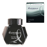 Чернила WATERMAN (Франция), 50 мл, S0110710, черные фото Чернила WATERMAN (Франция), 50 мл, S0110710, черные