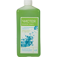 Мыло жидкое антибактериальное Чистея УМР 1 л фото Мыло жидкое антибактериальное Чистея УМР 1 л