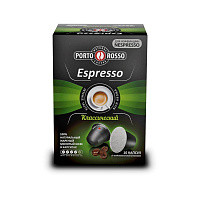 Кофе в капсулах для кофемашин Porto Rosso Espresso (10 штук в упаковке) фото Кофе в капсулах для кофемашин Porto Rosso Espresso (10 штук в упаковке)