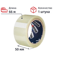 Клейкая лента упаковочная Unibob 700 50 мм x 66 м 47 мкм прозрачная (морозостойкая) фото Клейкая лента упаковочная Unibob 700 50 мм x 66 м 47 мкм прозрачная (морозостойкая)