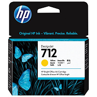 Картридж струйный HP 712 3ED69A желтый оригинальный фото Картридж струйный HP 712 3ED69A желтый оригинальный