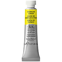 Акварель художественная Winsor&Newton "Professional", 5мл, туба, №086 кадмий лимонный фото Акварель художественная Winsor&Newton "Professional", 5мл, туба, №086 кадмий лимонный