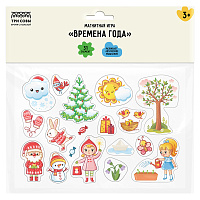 Игра развивающая на магнитах ТРИ СОВЫ "Времена года", 31 эл. фото Игра развивающая на магнитах ТРИ СОВЫ "Времена года", 31 эл.