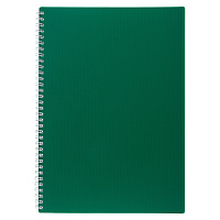 Тетрадь обложка пластик, А4, 80 л., гребень, клетка, HATBER, "VELVET" Зеленая, 081563, 80Т4В1гр_01607 фото Тетрадь обложка пластик, А4, 80 л., гребень, клетка, HATBER, "VELVET" Зеленая, 081563, 80Т4В1гр_01607