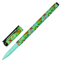 Ручка шариковая BRAUBERG SOFT TOUCH GRIP "PINEAPPLE", СИНЯЯ, мягкое покрытие, узел 0,7 мм, 143718 фото Ручка шариковая BRAUBERG SOFT TOUCH GRIP "PINEAPPLE", СИНЯЯ, мягкое покрытие, узел 0,7 мм, 143718
