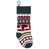 Носок новогодний для подарков, 23х2х54 см, "Волшебство в носке", полиэстер, ЗОЛОТАЯ СКАЗКА, 592504