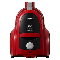 Пылесос SAMSUNG VCC4520S3R/XEV с контейнером "циклон", 1600 Вт, мощность всасывания 350 Вт, красный фото Пылесос SAMSUNG VCC4520S3R/XEV с контейнером "циклон", 1600 Вт, мощность всасывания 350 Вт, красный