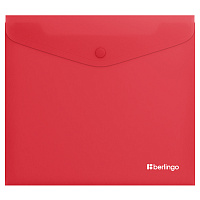 Папка-конверт на кнопке Berlingo "Soft Touch", А5+, 200мкм, софт-тач, коралловая фото Папка-конверт на кнопке Berlingo "Soft Touch", А5+, 200мкм, софт-тач, коралловая