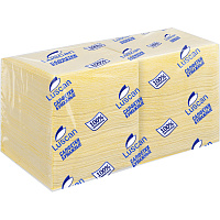 Салфетки бумажные Luscan Profi Pack 24х24 см желтые 1-слойные 400 штук в упаковке фото Салфетки бумажные Luscan Profi Pack 24х24 см желтые 1-слойные 400 штук в упаковке