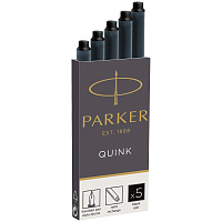 Картриджи чернильные Parker "Cartridge Quink" черные, 5шт., блистер фото Картриджи чернильные Parker "Cartridge Quink" черные, 5шт., блистер