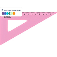 Треугольник Стамм Neon Cristal 13 см 90/60/30 градусов пластиковый в ассортименте фото Треугольник Стамм Neon Cristal 13 см 90/60/30 градусов пластиковый в ассортименте