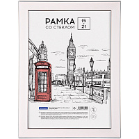 Рамка пластиковая 15*21см, OfficeSpace "Color", розовый фото Рамка пластиковая 15*21см, OfficeSpace "Color", розовый