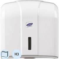 Диспенсер для листовых полотенец Luscan Professional 479407 пластиковый белый фото Диспенсер для листовых полотенец Luscan Professional 479407 пластиковый белый