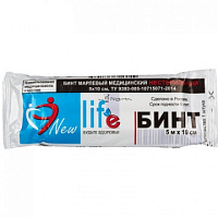 Бинт марлевый Навтекс Life нестерильный 5 м х 10 см плотность 32 г фото Бинт марлевый Навтекс Life нестерильный 5 м х 10 см плотность 32 г