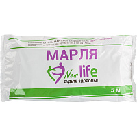 Отрез марлевый Навтекс Life 90 см x 1 м плотность 36 г/куб.м фото Отрез марлевый Навтекс Life 90 см x 1 м плотность 36 г/куб.м