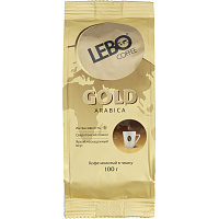 Кофе молотый Lebo Gold 100 г (пакет) фото Кофе молотый Lebo Gold 100 г (пакет)