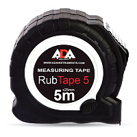 Рулетка ADA RubTape 5 5м x 25мм с фиксатором (А00156) фото Рулетка ADA RubTape 5 5м x 25мм с фиксатором (А00156)