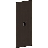 Дверь Комус Мебель Сатурн-Д венге (794x16x1916 мм, 2 штуки в упаковке)