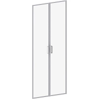 Дверь Сатурн-Д стеклянные (794x21x1916 мм, 2 штуки в упаковке)