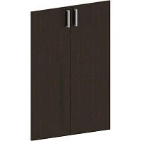 Дверь Комус Мебель Сатурн-Д венге (794x16x1148 мм, 2 штуки в упаковке)