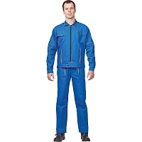 Костюм рабочий летний мужской л06-КПК васильковый (размер 64-66, рост 170-176) фото Костюм рабочий летний мужской л06-КПК васильковый (размер 64-66, рост 170-176)
