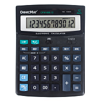 Калькулятор настольный ОФИСМАГ OFM-888-12 (200х150 мм), 12 разрядов, двойное питание, 250224 фото Калькулятор настольный ОФИСМАГ OFM-888-12 (200х150 мм), 12 разрядов, двойное питание, 250224