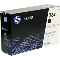 Картридж лазерный HP 26X CF226X черный оригинальный повышенной емкости фото Картридж лазерный HP 26X CF226X черный оригинальный повышенной емкости