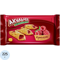 Печенье сахарное Акульчев Купелька с малиной 225 г фото Печенье сахарное Акульчев Купелька с малиной 225 г