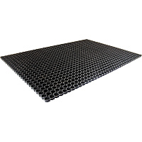 Коврик входной грязезащитный Rubberhole 100x150 см черный фото Коврик входной грязезащитный Rubberhole 100x150 см черный
