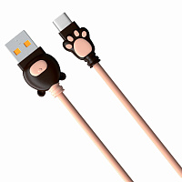 Кабель USB2.0 – Type-C, 1 м, mObility, лапки, ассорти, УТ000037512 фото Кабель USB2.0 – Type-C, 1 м, mObility, лапки, ассорти, УТ000037512