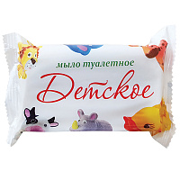 Мыло туалетное ММЗ "Стандарт. Детское", флоу-пак, 200г фото Мыло туалетное ММЗ "Стандарт. Детское", флоу-пак, 200г