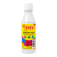Гуашь JOVI, с повышенным содержанием пигмента, белая, 250мл фото Гуашь JOVI, с повышенным содержанием пигмента, белая, 250мл