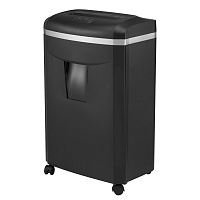 Уничтожитель (шредер) BRAUBERG PROFESSIONAL CM-1025m, "Heavy Duty", 5 уровень секретности, 2х15 мм, 10 листов, корзина 25 литров, 533128