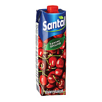 Напиток сокосодержащий Santal вишневый 1 л фото Напиток сокосодержащий Santal вишневый 1 л