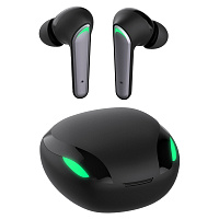 Наушники с микрофоном беспроводные Smartbuy Viper 2, Bluetooth 5.0, TWS, сенс. упр., разъем Type-C, черный фото Наушники с микрофоном беспроводные Smartbuy Viper 2, Bluetooth 5.0, TWS, сенс. упр., разъем Type-C, черный