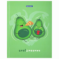 Дневник 1-4 класс 48 л., твердый, BRAUBERG, глянцевая ламинация, с подсказом, "Авокадики", 106359 фото Дневник 1-4 класс 48 л., твердый, BRAUBERG, глянцевая ламинация, с подсказом, "Авокадики", 106359