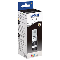 Чернила Epson 103 C13T00S14A черные оригинальные фото Чернила Epson 103 C13T00S14A черные оригинальные