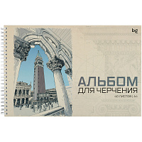 Альбом для черчения BG, А4, 40л., на спирали, 160г/м2 фото Альбом для черчения BG, А4, 40л., на спирали, 160г/м2