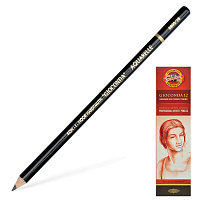 Карандаш акварельный Koh-i-Noor Gioconda 2B круглый серый фото Карандаш акварельный Koh-i-Noor Gioconda 2B круглый серый