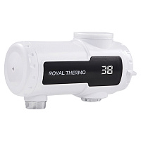 Водонагреватель проточный электрический ROYAL THERMO UniTap Mini, 3,3 кВт, 1,48 л/мин, насадка, НС-1588908
