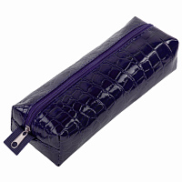 Пенал-косметичка BRAUBERG, "крокодиловая кожа", 20х6х4 см, "Ultra purple", 270848 фото Пенал-косметичка BRAUBERG, "крокодиловая кожа", 20х6х4 см, "Ultra purple", 270848