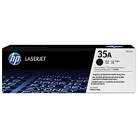 Картридж лазерный HP 35A CB435A черный оригинальный фото Картридж лазерный HP 35A CB435A черный оригинальный