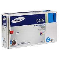 Картридж лазерный SAMSUNG (CLT-C409S) CLP-310/315 и другие, оригинальный, голубой, ресурс 1000 стр.