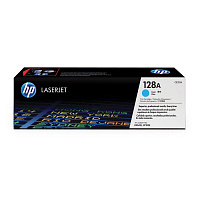 Картридж лазерный HP 128A CE321A голубой оригинальный фото Картридж лазерный HP 128A CE321A голубой оригинальный