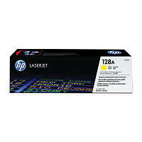 Картридж лазерный HP 128A CE322A желтый оригинальный фото Картридж лазерный HP 128A CE322A желтый оригинальный