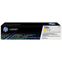 Картридж лазерный HP 126A CE312A желтый оригинальный