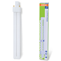 Лампа люминесцентная OSRAM DULUX S 11W/21-840, 11 Вт, U-образная, холодный белый свет, цоколь G23 фото Лампа люминесцентная OSRAM DULUX S 11W/21-840, 11 Вт, U-образная, холодный белый свет, цоколь G23