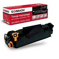 Картридж лазерный SONNEN (SH-CE285A/CB435A/CB436A) для HP LJ P1002/1504/1102/M1212, ВЫСШЕЕ КАЧЕСТВО, ресурс 2000 страниц, 362442 фото Картридж лазерный SONNEN (SH-CE285A/CB435A/CB436A) для HP LJ P1002/1504/1102/M1212, ВЫСШЕЕ КАЧЕСТВО, ресурс 2000 страниц, 362442