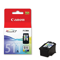 Картридж струйный Canon CL-511 2972B007 цветной оригинальный фото Картридж струйный Canon CL-511 2972B007 цветной оригинальный